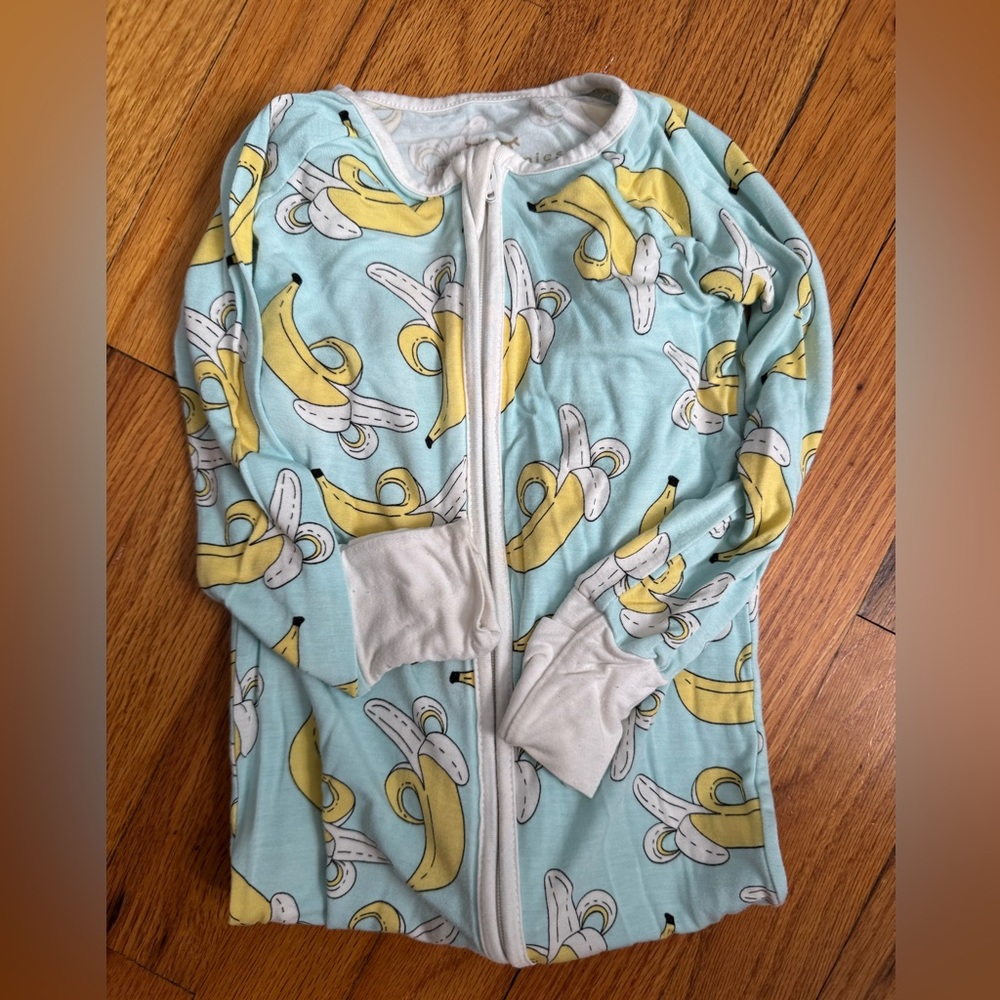 Little Sleepies Bananas Zippie 12-18M